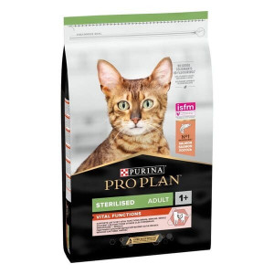 PRO PLAN CAT STERILISED VITAL FUNCTIONS sausā barība kaķiem Lasis 10kg